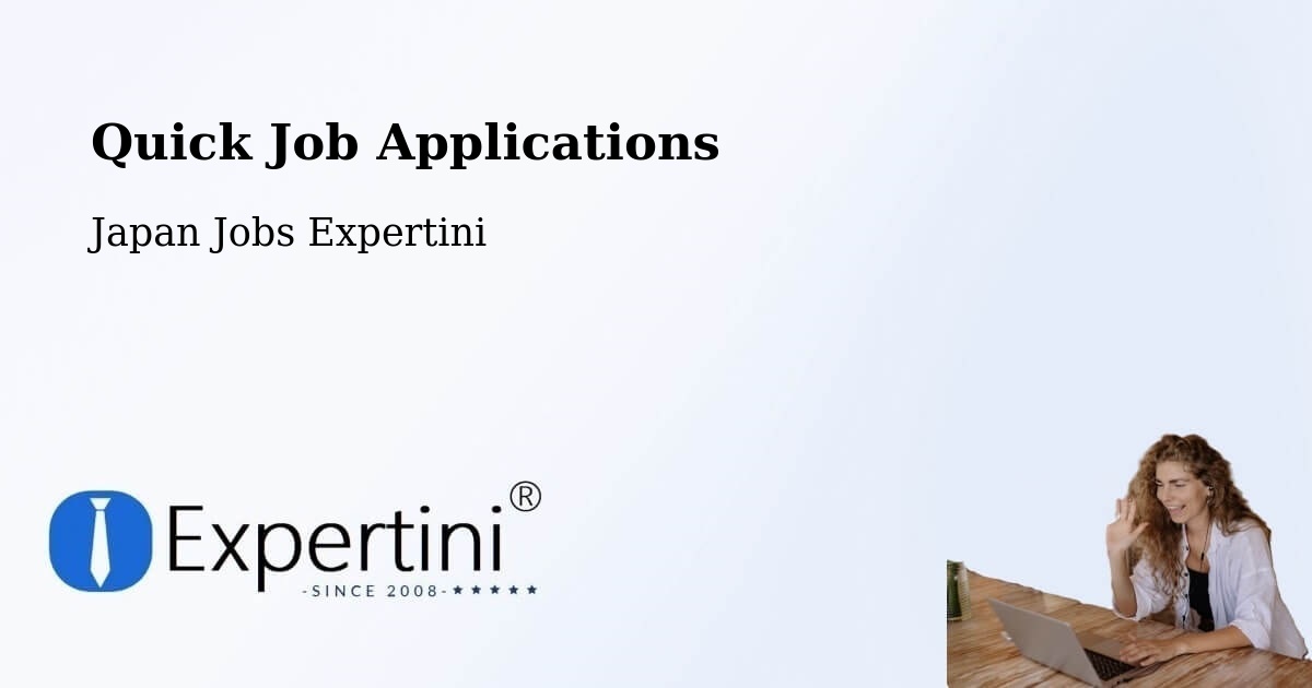 Quick Apply Feature – Kōfu Shi - Japan Jobs Expertini